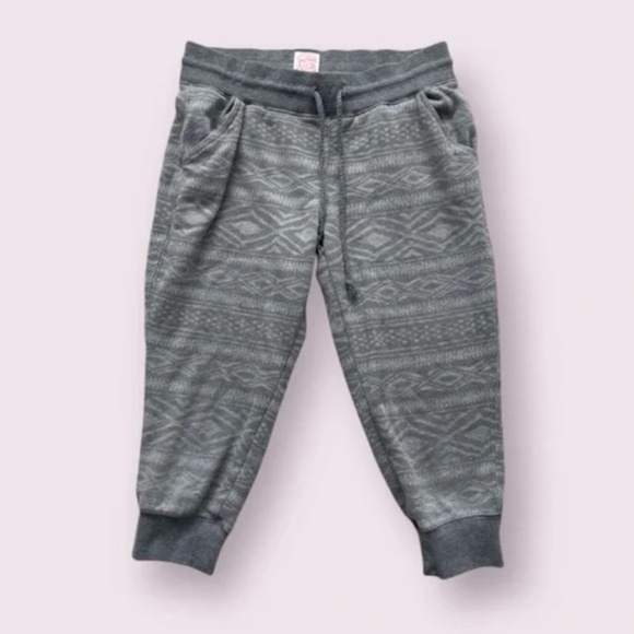 Ardene Pants - Aztec Print Capri Joggers